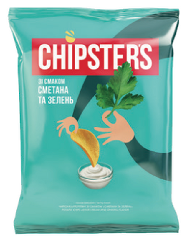 Chipster's Sour Cream & Herbs 120g