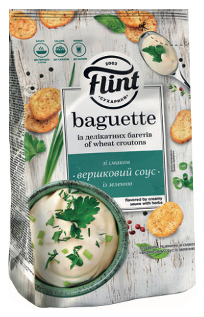 Baguette Creamy Sauce & Herbs 90g