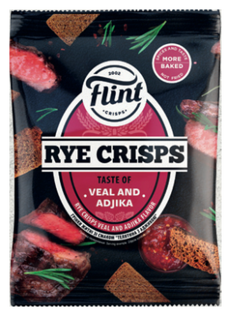 Rye Croutons Veal & Adjika 110g