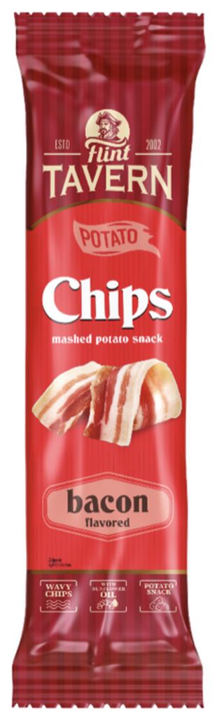 Flint Tavern Bacon Chips 60g