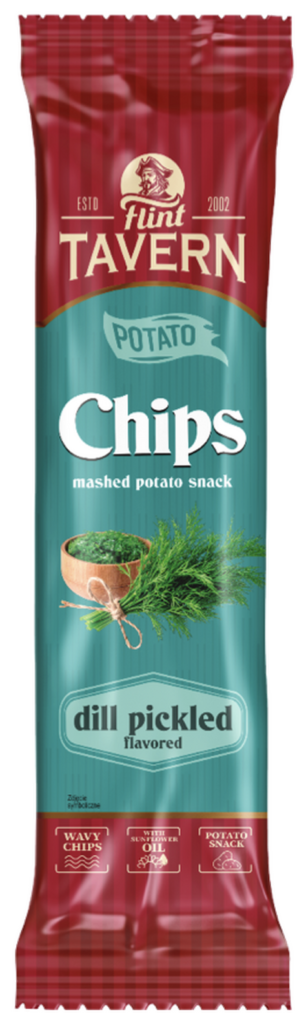 Flint Tavern Pickled Dill Chips 60g
